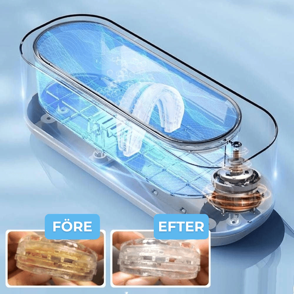 Uppgradera din beställning med UltraClean för en klinisk ren Snoreeze varje natt!